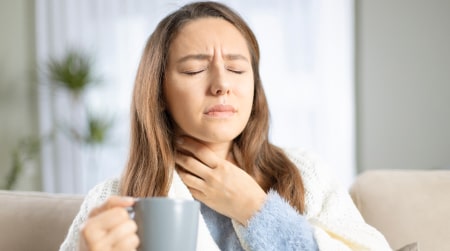 Боль в горле при простуде, гриппе и ОРВИ