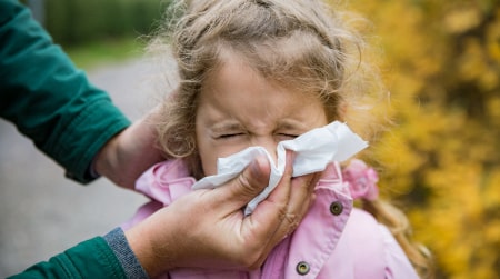 Симптомы гриппа у детей